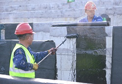 牛田文体中心斜屋面防水工程